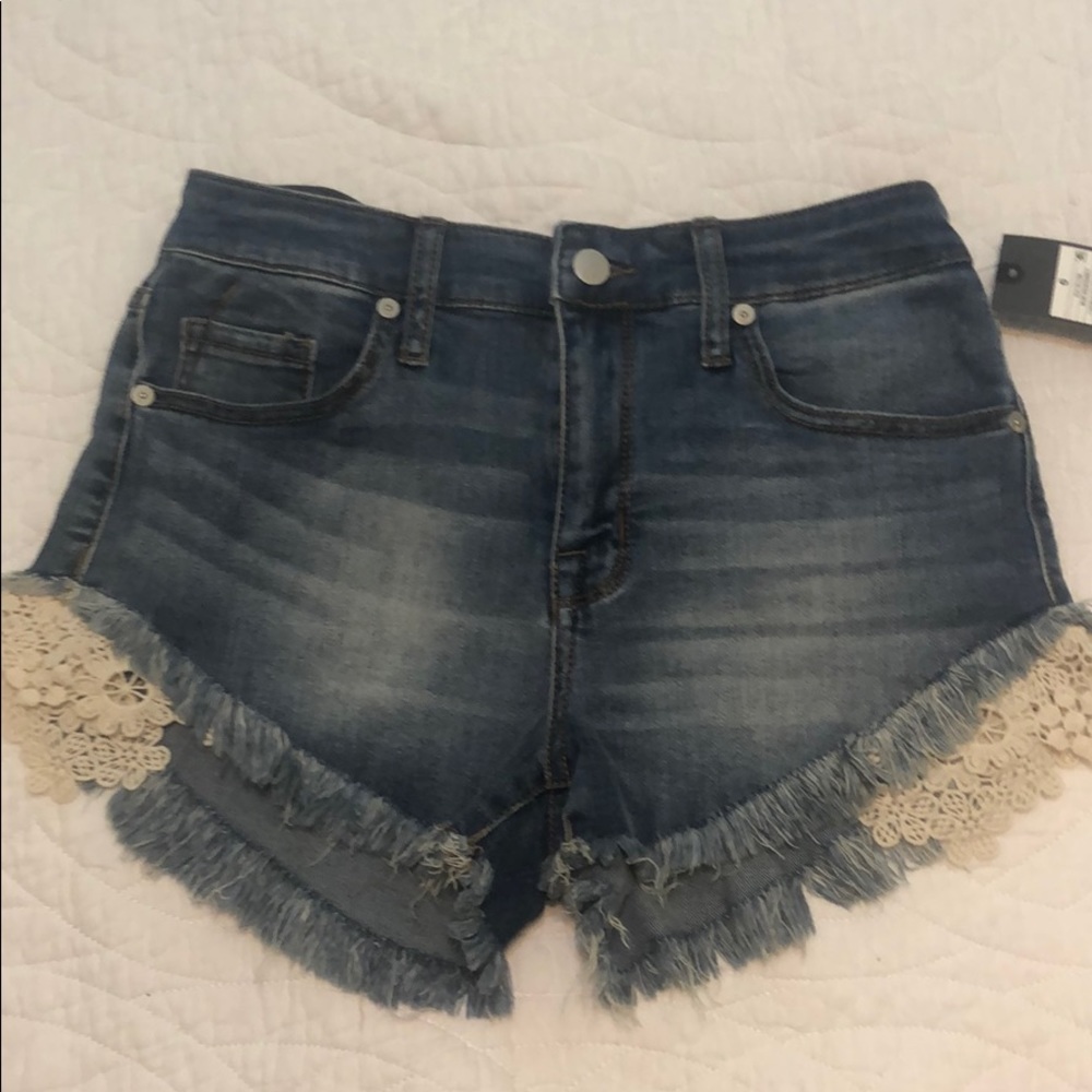 Target denim shorts